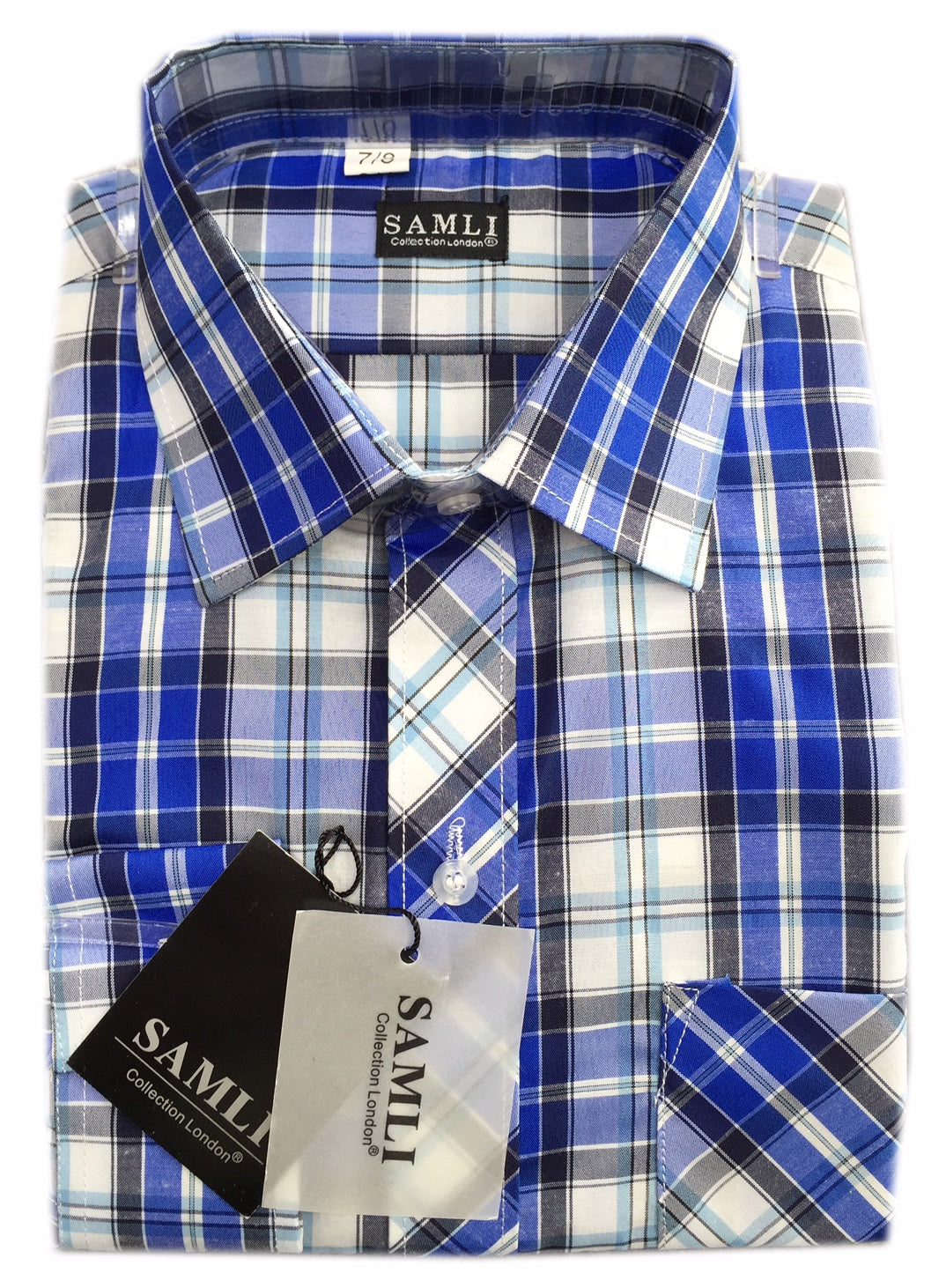 Boys Striped & Checked Formal Shirts