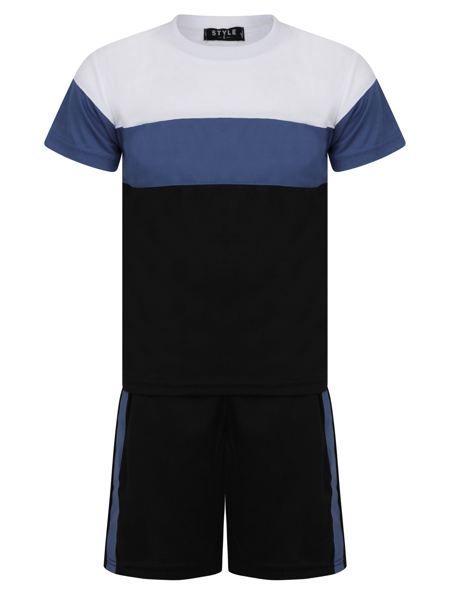 Boys Two Toned T-Shirt & Shorts Set