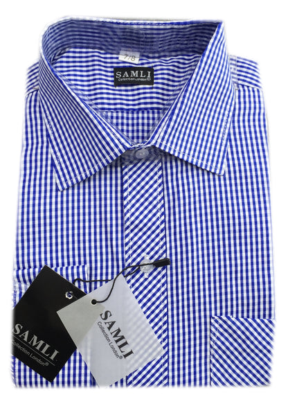 Boys Striped & Checked Formal Shirts