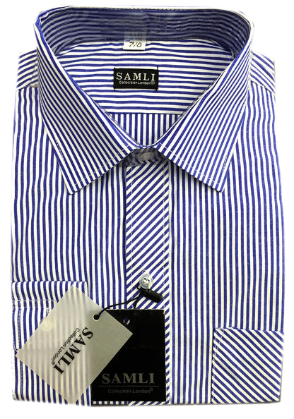 Boys Striped & Checked Formal Shirts