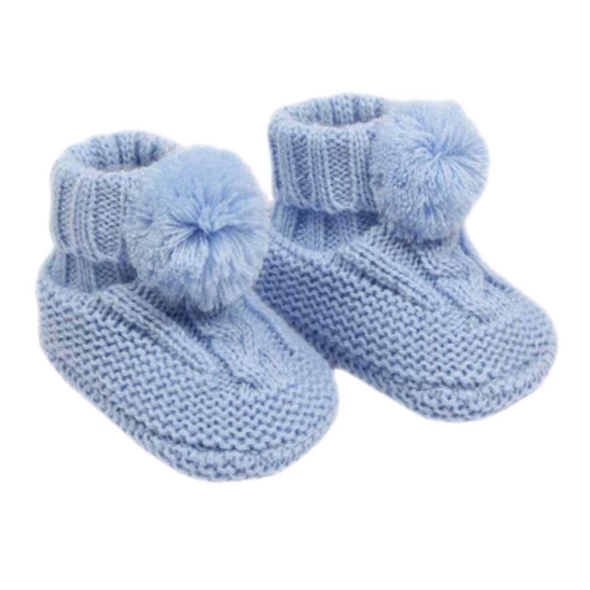 Baby Girls Pom Pom Booties