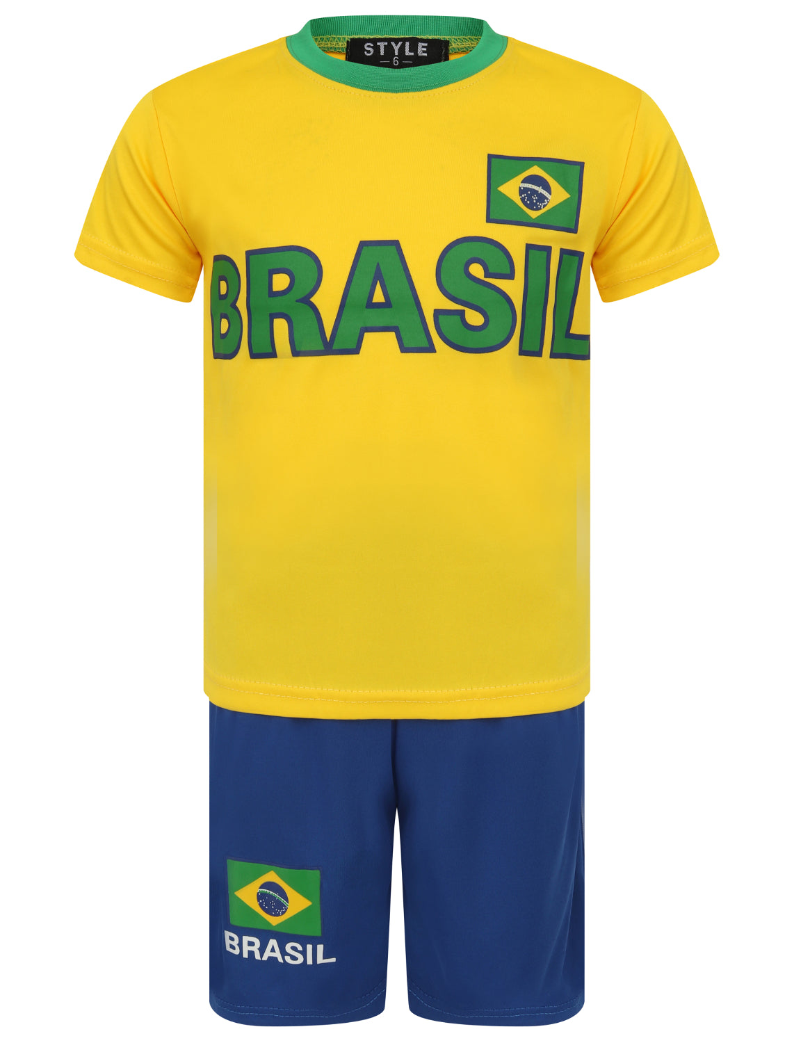Kids Football T-Shirts & Shorts Set