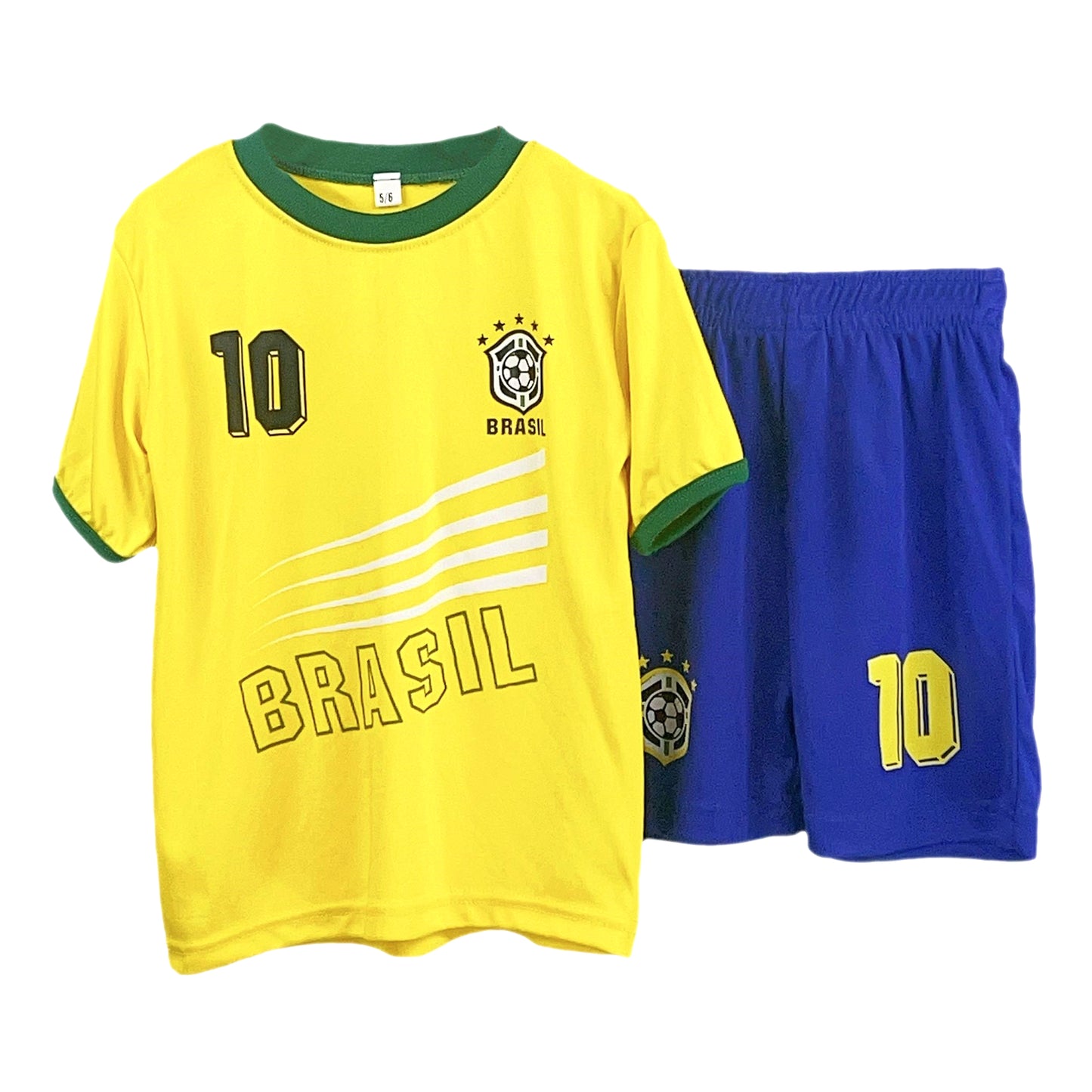 Kids Football T-Shirts & Shorts Set