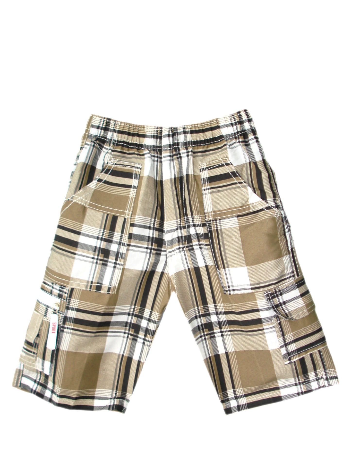 Boys Camouflage & Checked Shorts