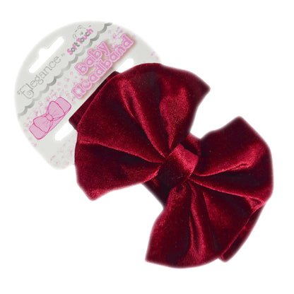 Baby Girls Sparkle Glitter Bow Headband