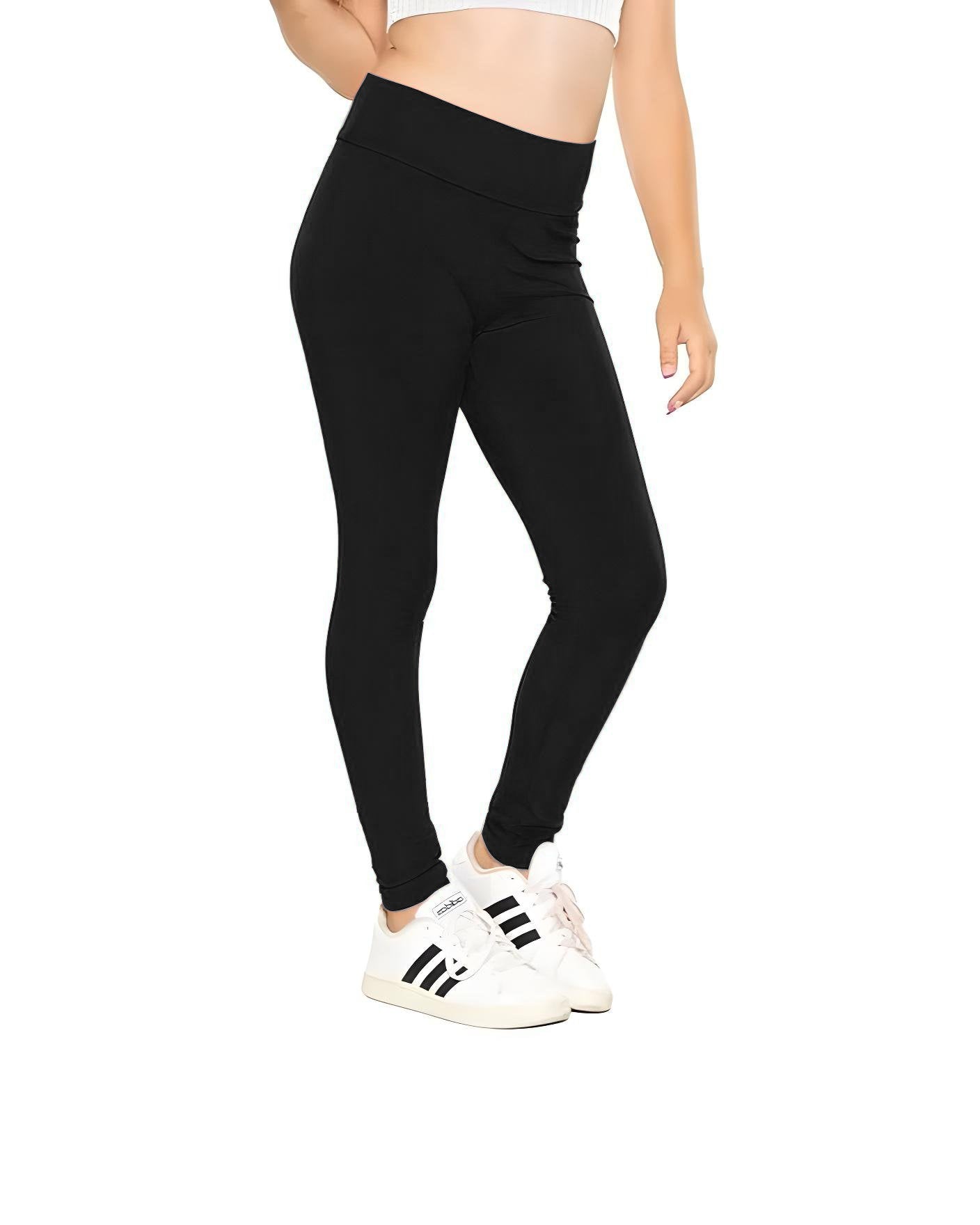 Girls High Waist Legging for Dance Outfit Gymanstic Stretch Pants Age 5 to 13 years