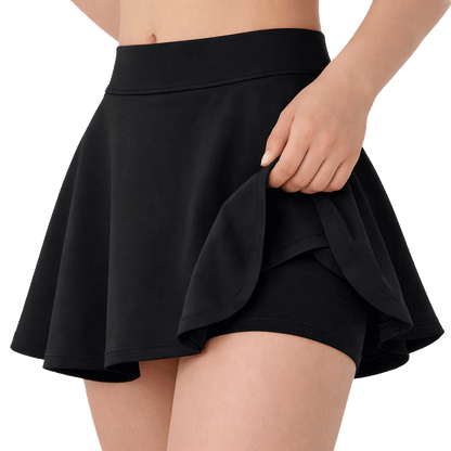 Girls Skort Skirt Shorts Kids School Summer Sports Skorts PE Dance Childrens