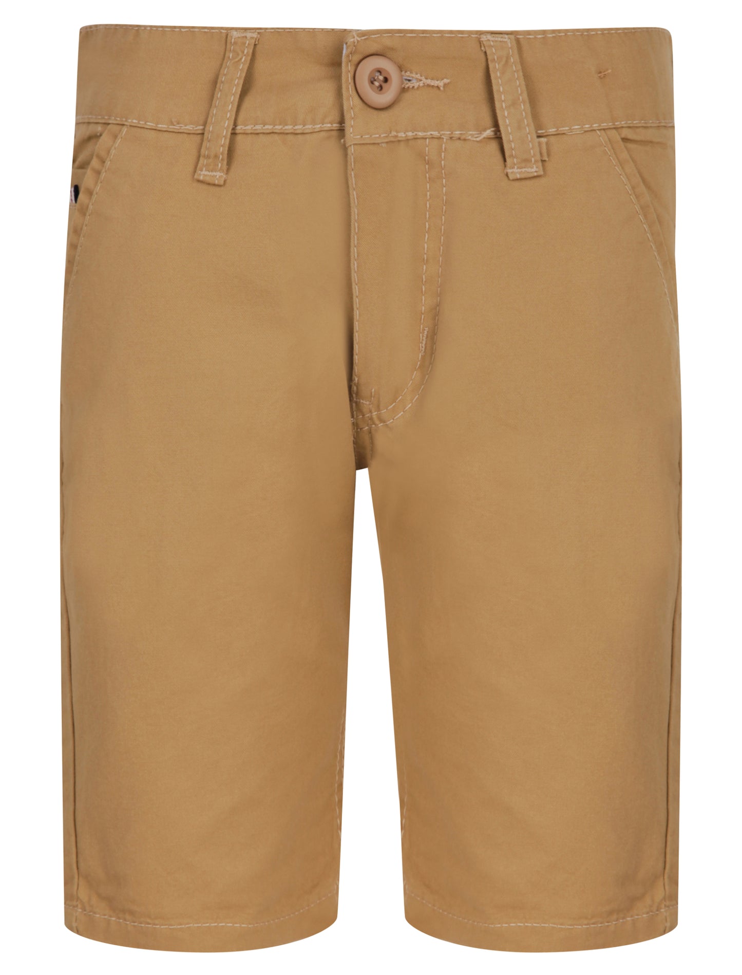 Boys Chino Shorts - Camel Brown