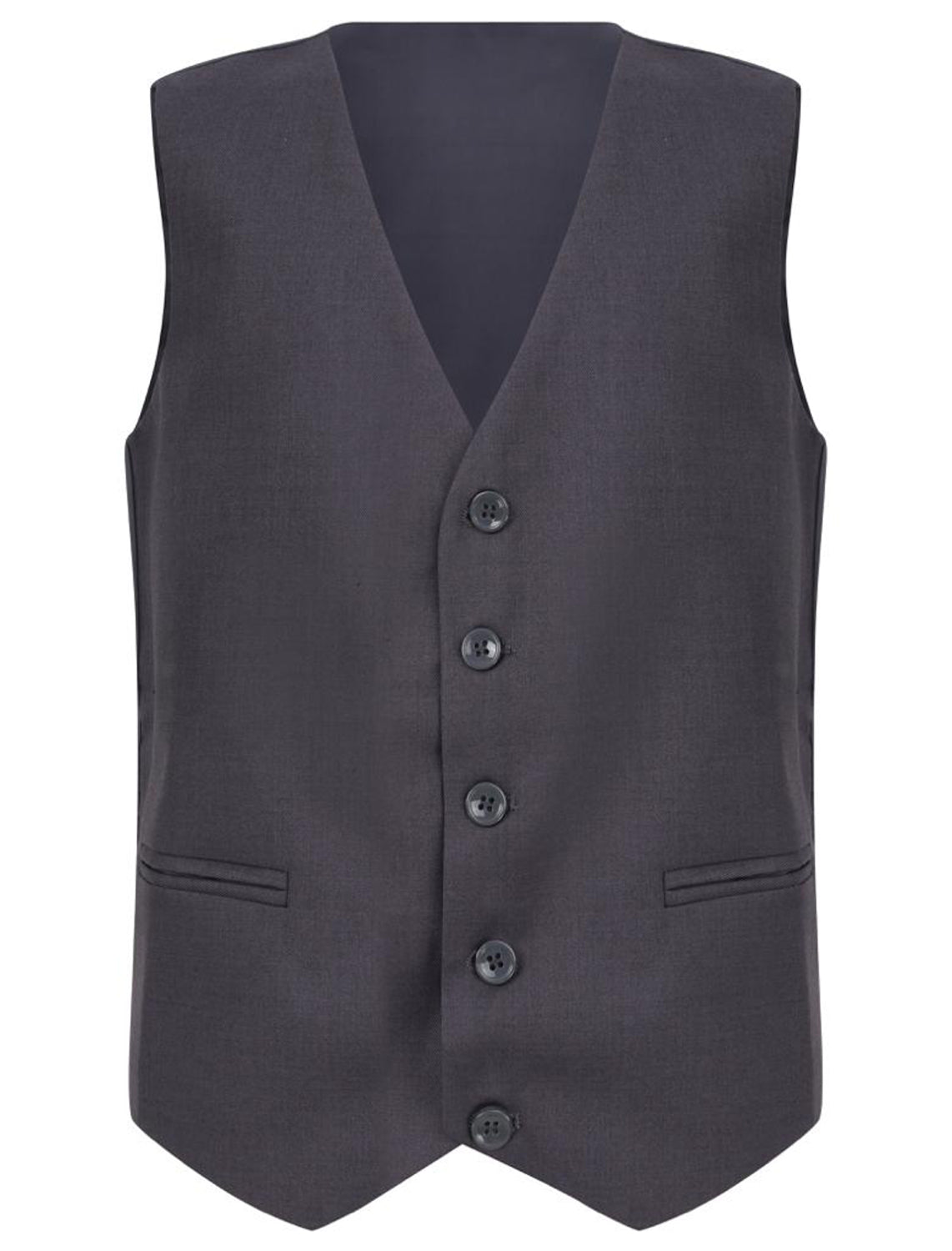 Boys Formal Waistcoat - Charcoal