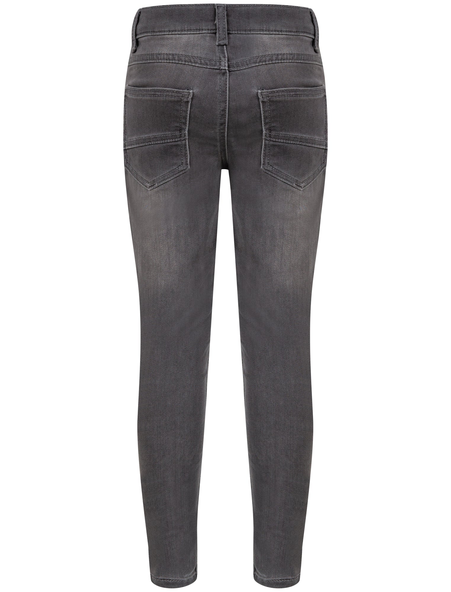 Girls Denim Skinny Jeans - Charcoal