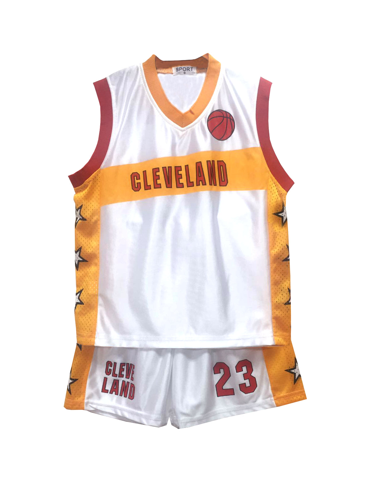 Kids Basketball Vest and Shorts Set