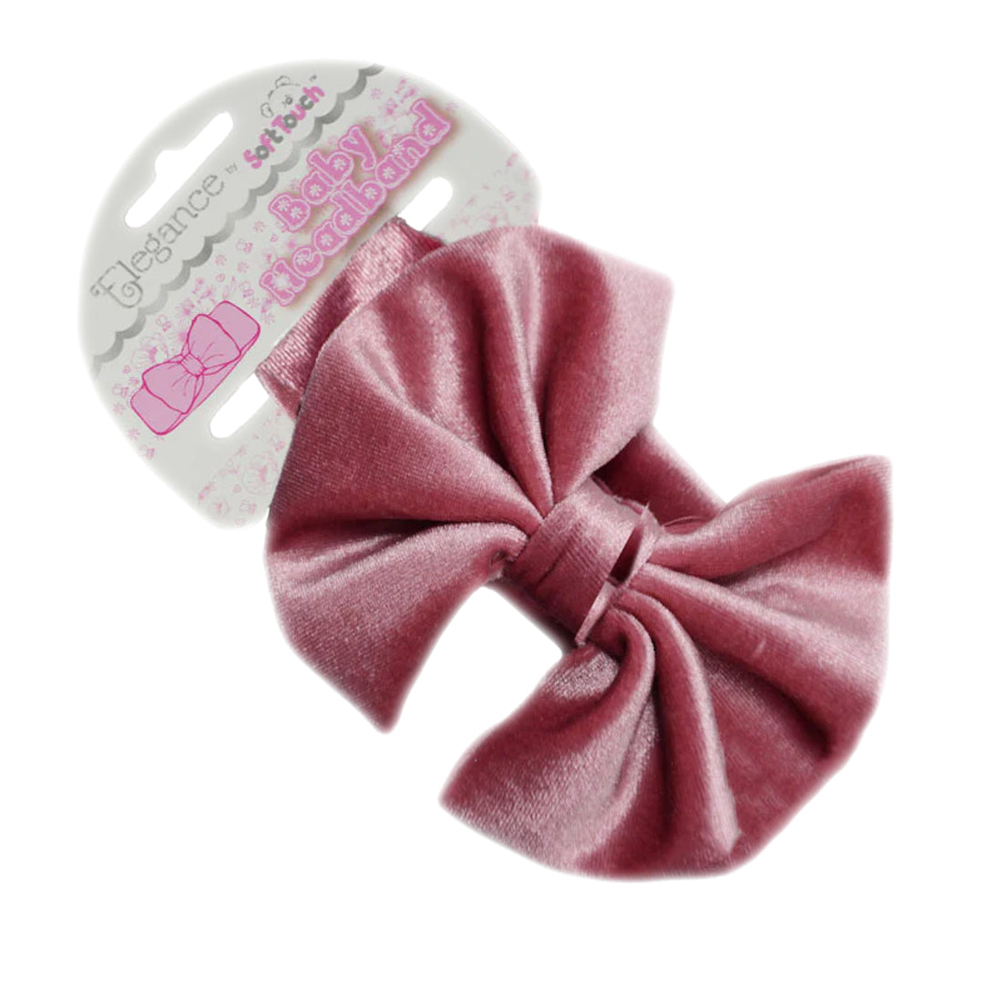 Baby Girls Sparkle Glitter Bow Headband