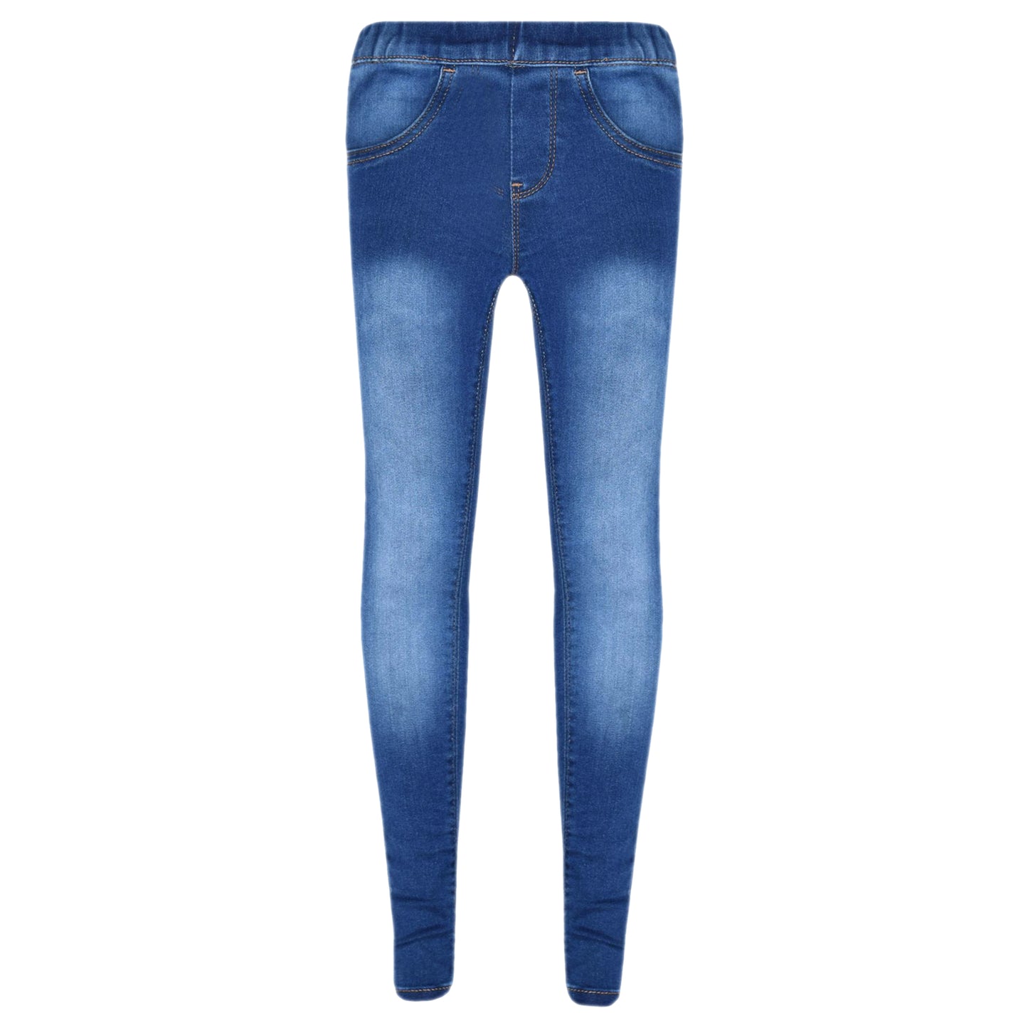 Girls Denim Jeggings Stretchy Jeans