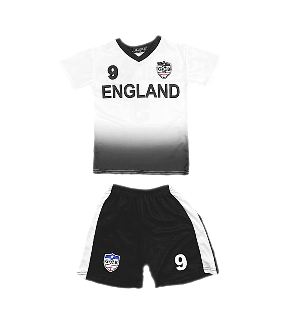 Kids Football T-Shirt And Shorts Set - England