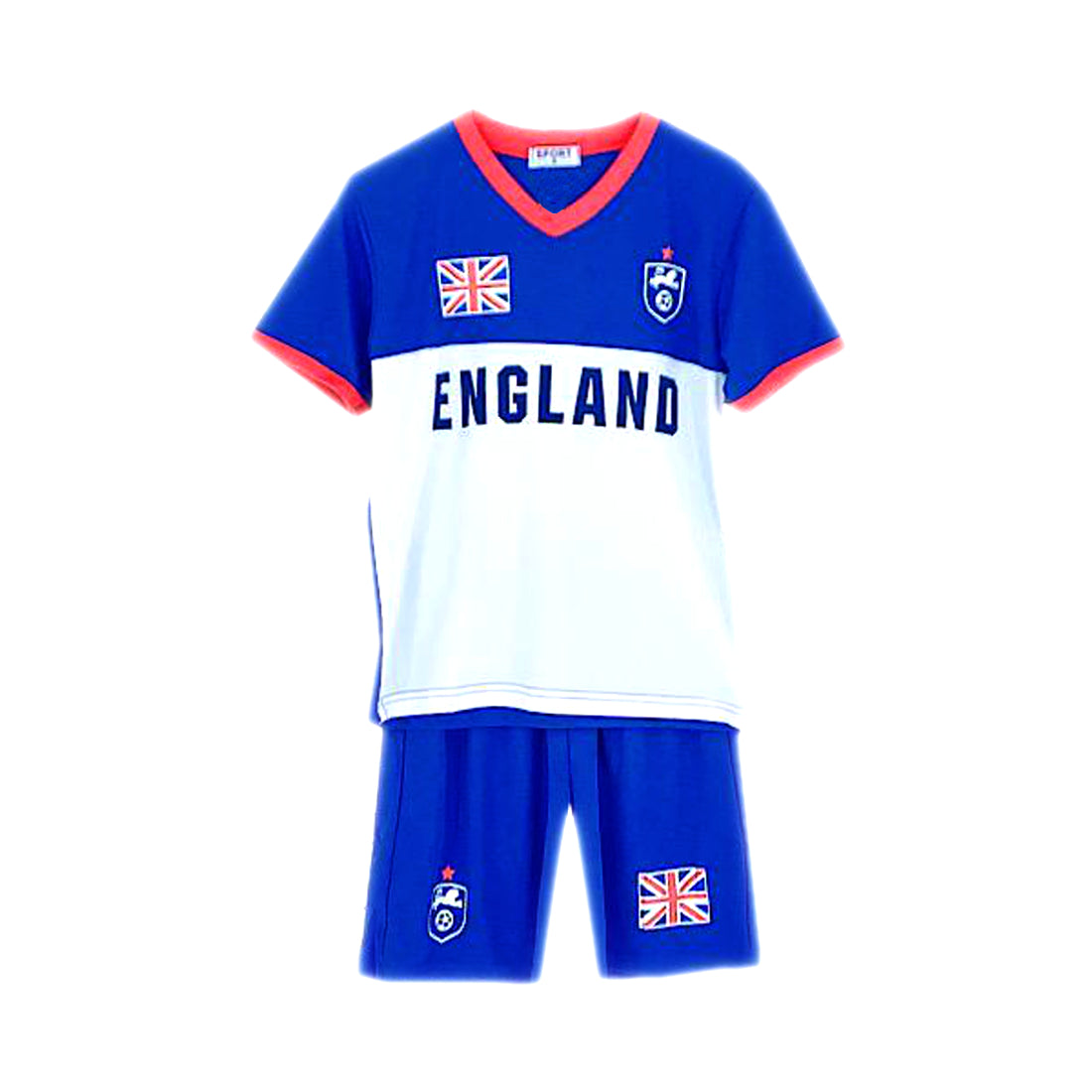 Kids Football T-Shirt And Shorts Set
