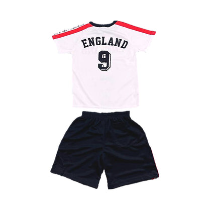 Kids Football T-Shirt And Shorts Set - England