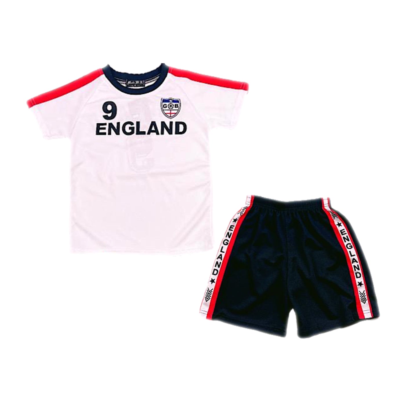Kids Football T-Shirt And Shorts Set - England