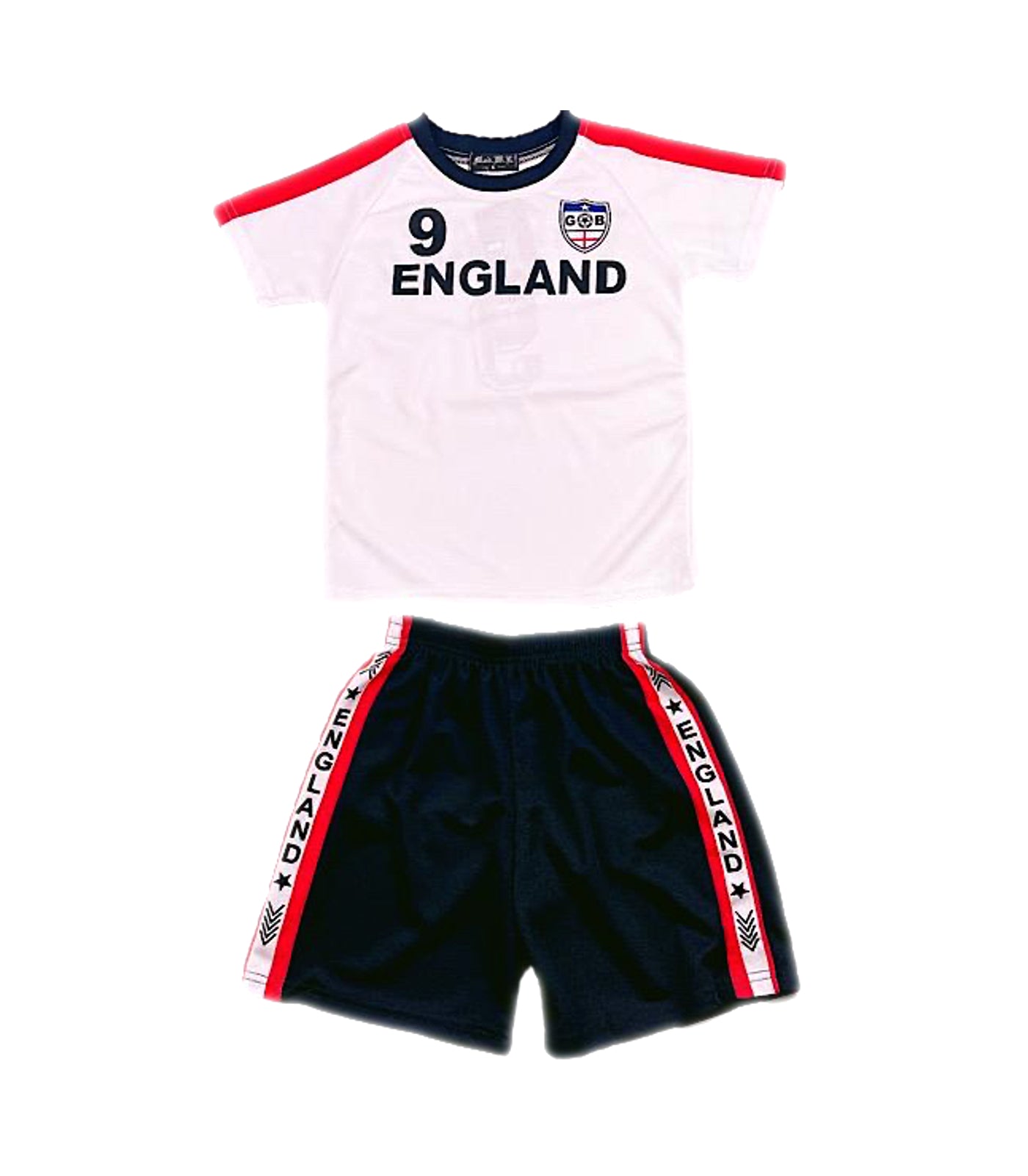 Kids Football T-Shirt And Shorts Set - England