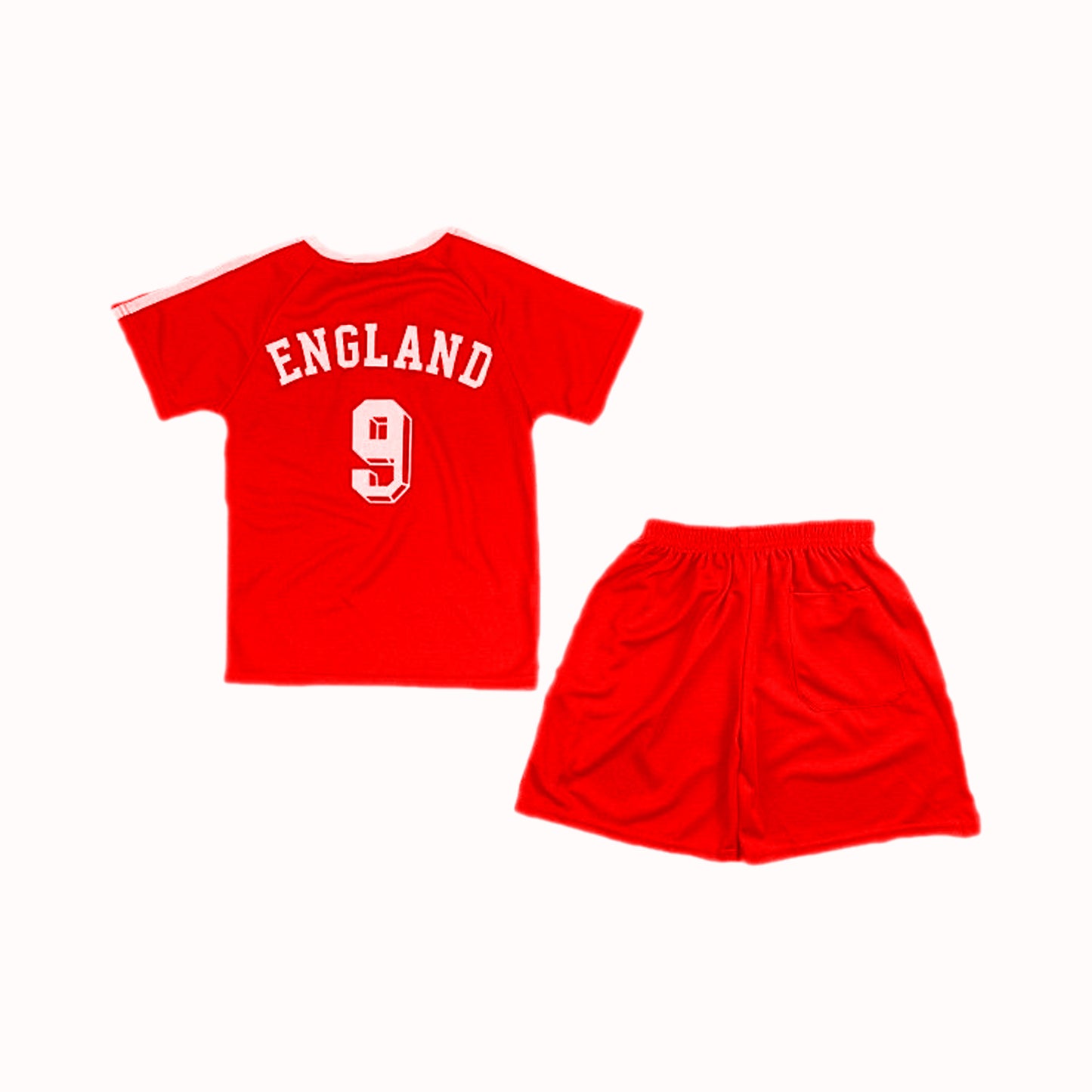 Kids Football T-Shirt And Shorts Set - England