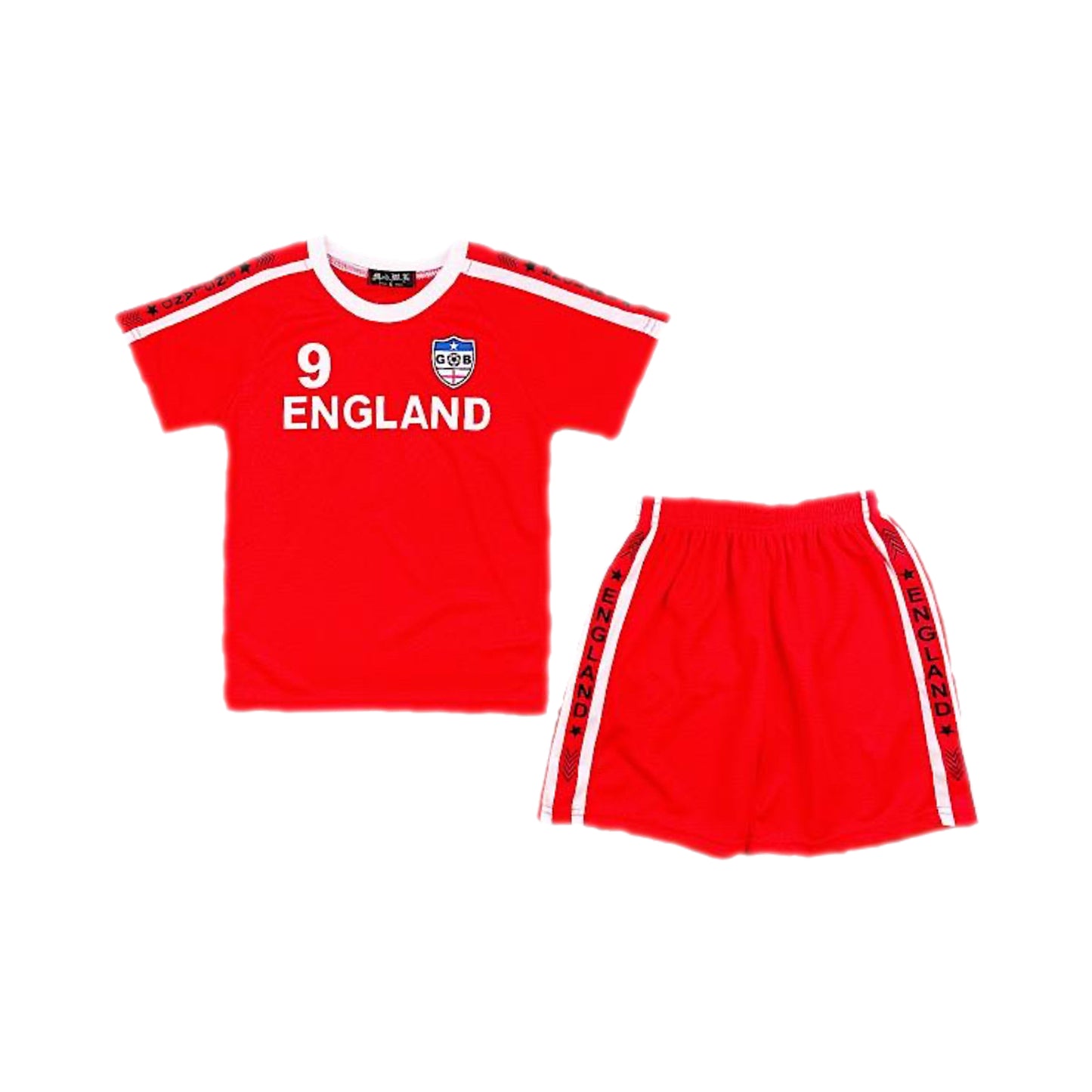 Kids Football T-Shirt And Shorts Set - England