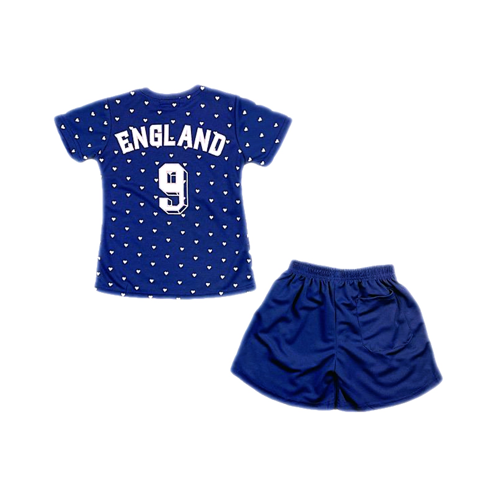Kids Football T-Shirt And Shorts Set - England