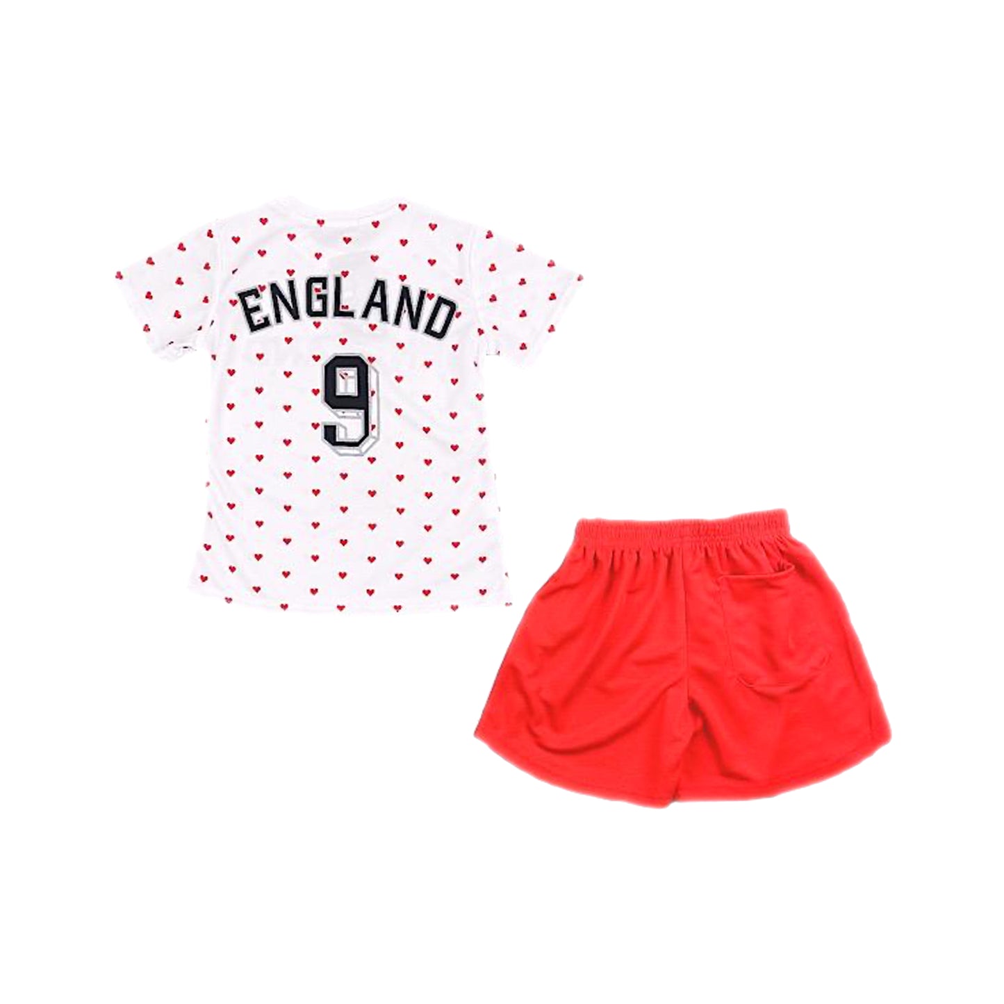 Kids Football T-Shirt And Shorts Set - England