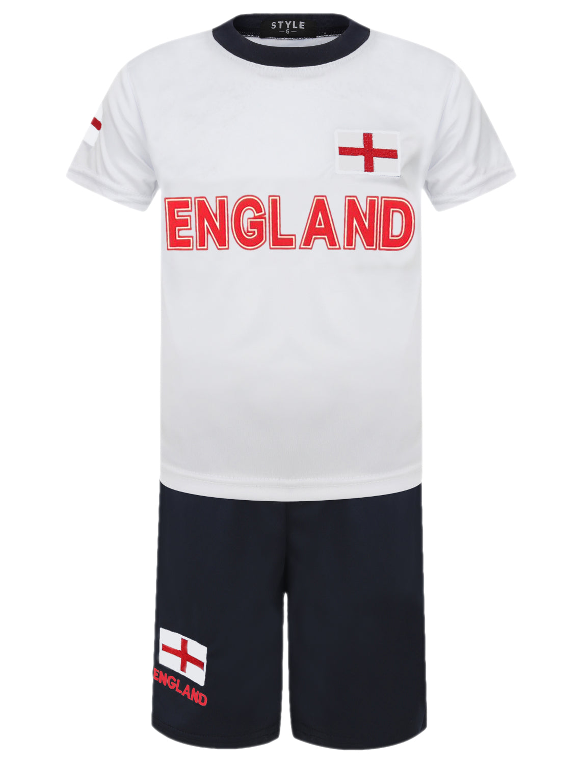 Kids Football T-Shirts & Shorts Set