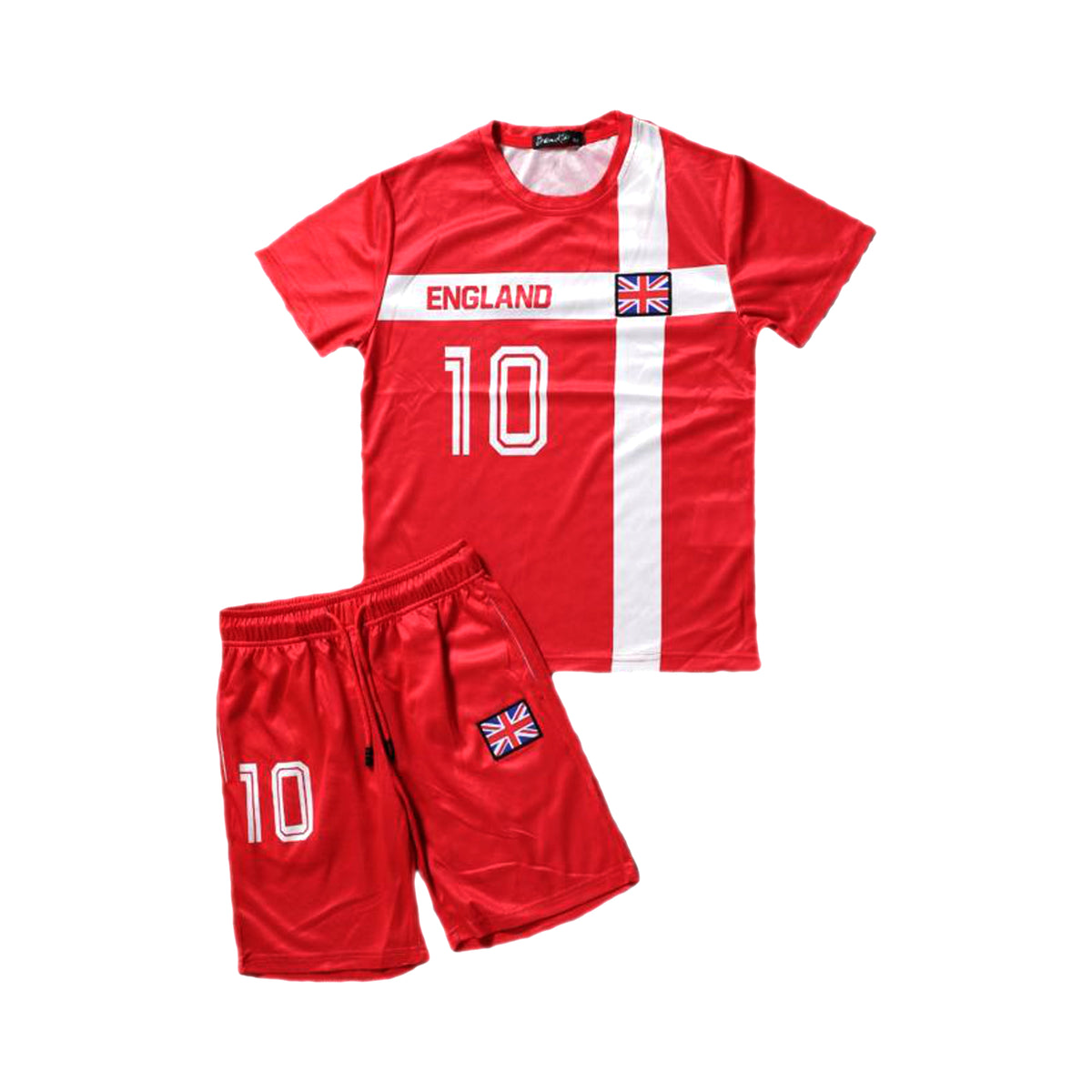 Kids Football T-Shirt And Shorts Set - England