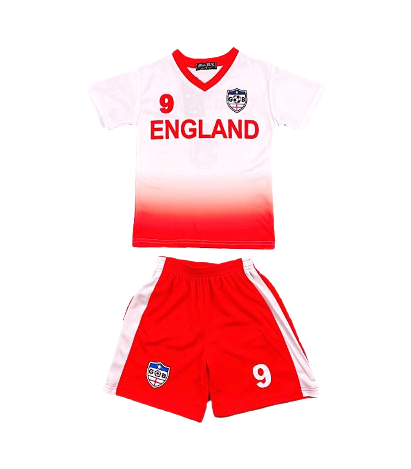 Kids Football T-Shirt And Shorts Set - England