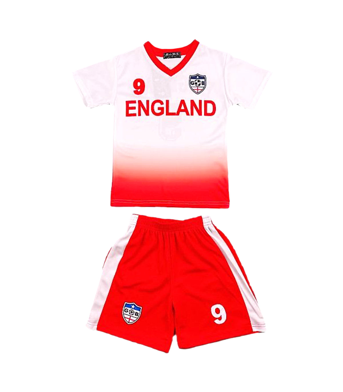Kids Football T-Shirt And Shorts Set - England