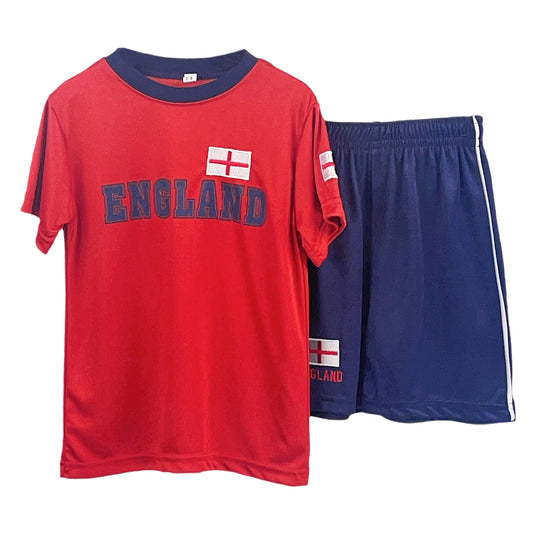 Kids Football T-Shirts & Shorts Set