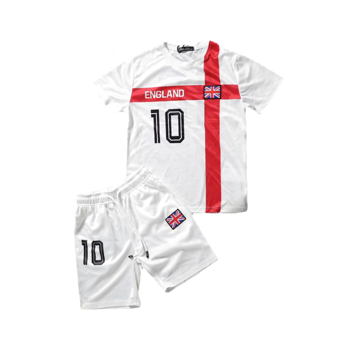 Kids Football T-Shirt And Shorts Set - England
