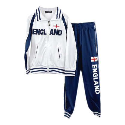 Boys Football Tracksuit Training Outfit