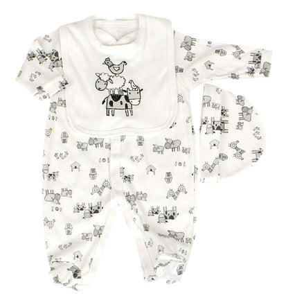Baby Sleepsuits, Rompers & Polo Shorts Set