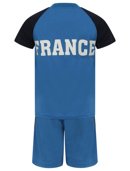 Kids Football T-Shirts & Shorts Set