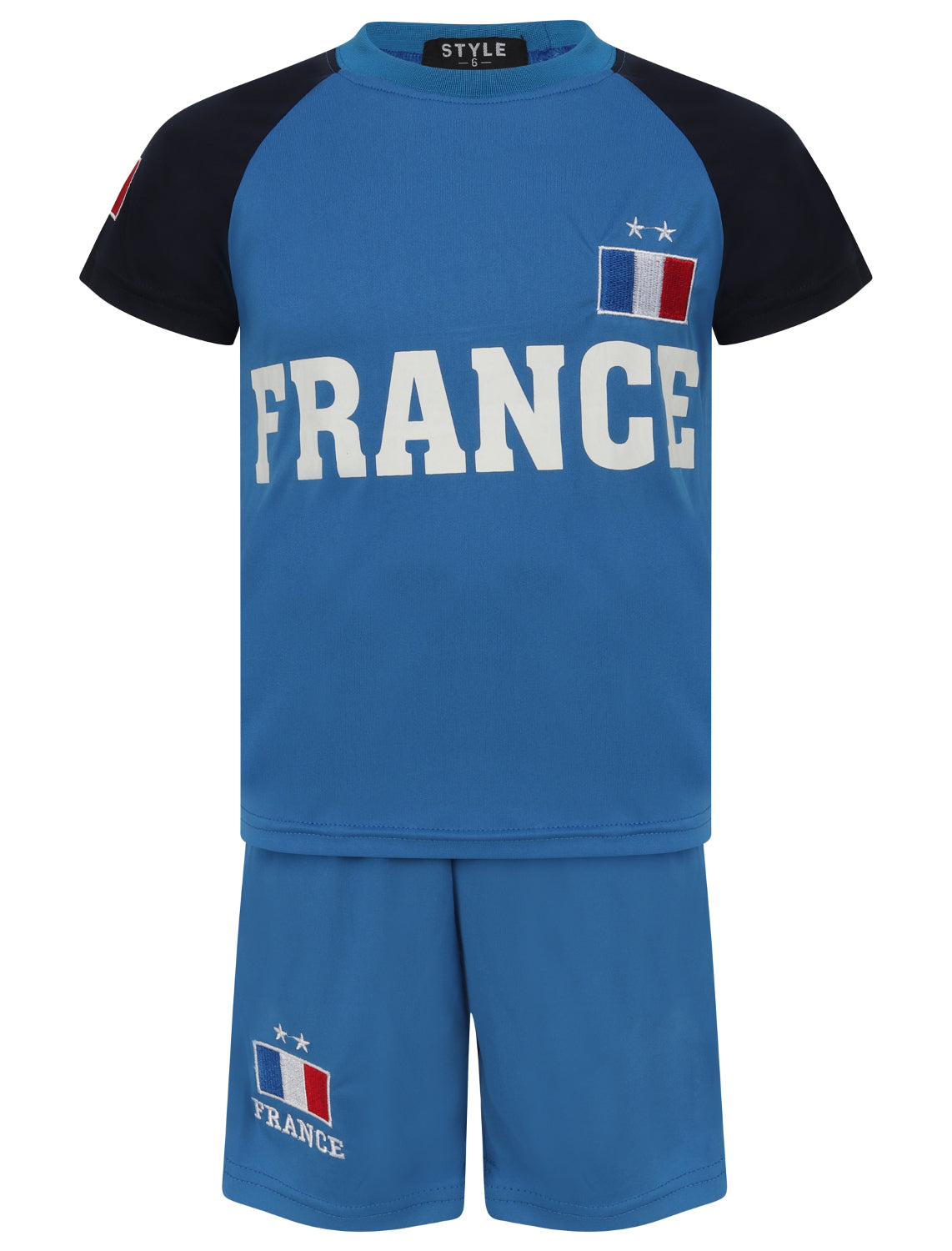 Kids Football T-Shirts & Shorts Set