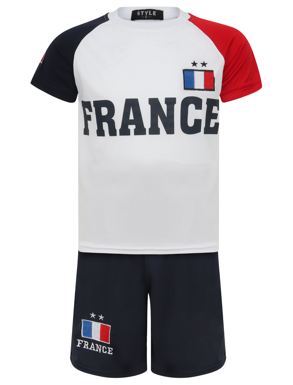 Kids Football T-Shirts & Shorts Set