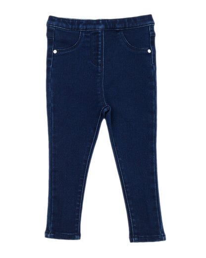 Girls Denim Jeggings