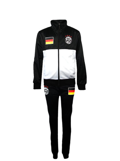 Boys Football Tracksuit Training Kit Outfit