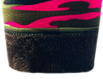 Girls Fleece Lined  Camouflage Pants