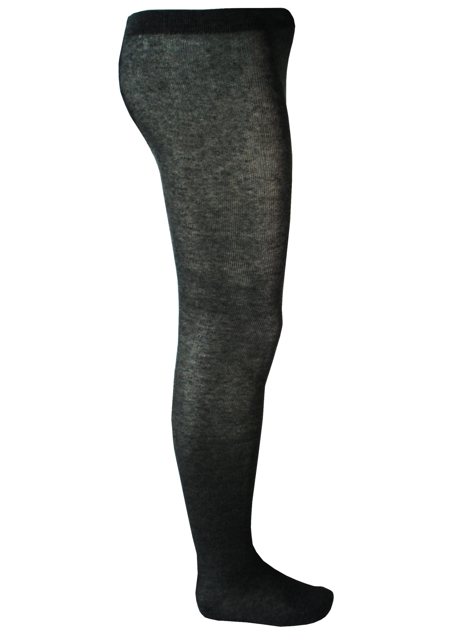 Girls Pretty Stretchy Tights - Grey