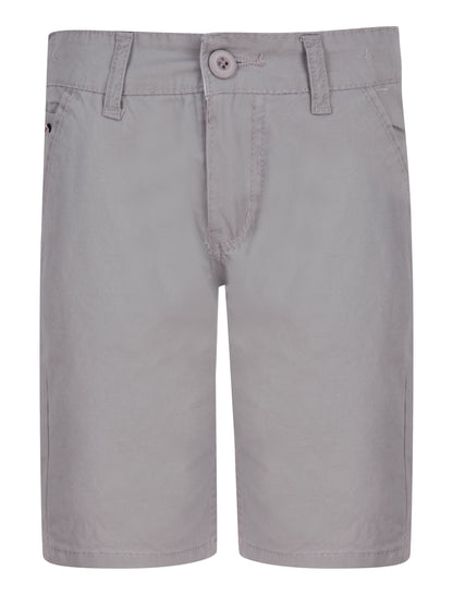 Boys Chino Shorts - Grey