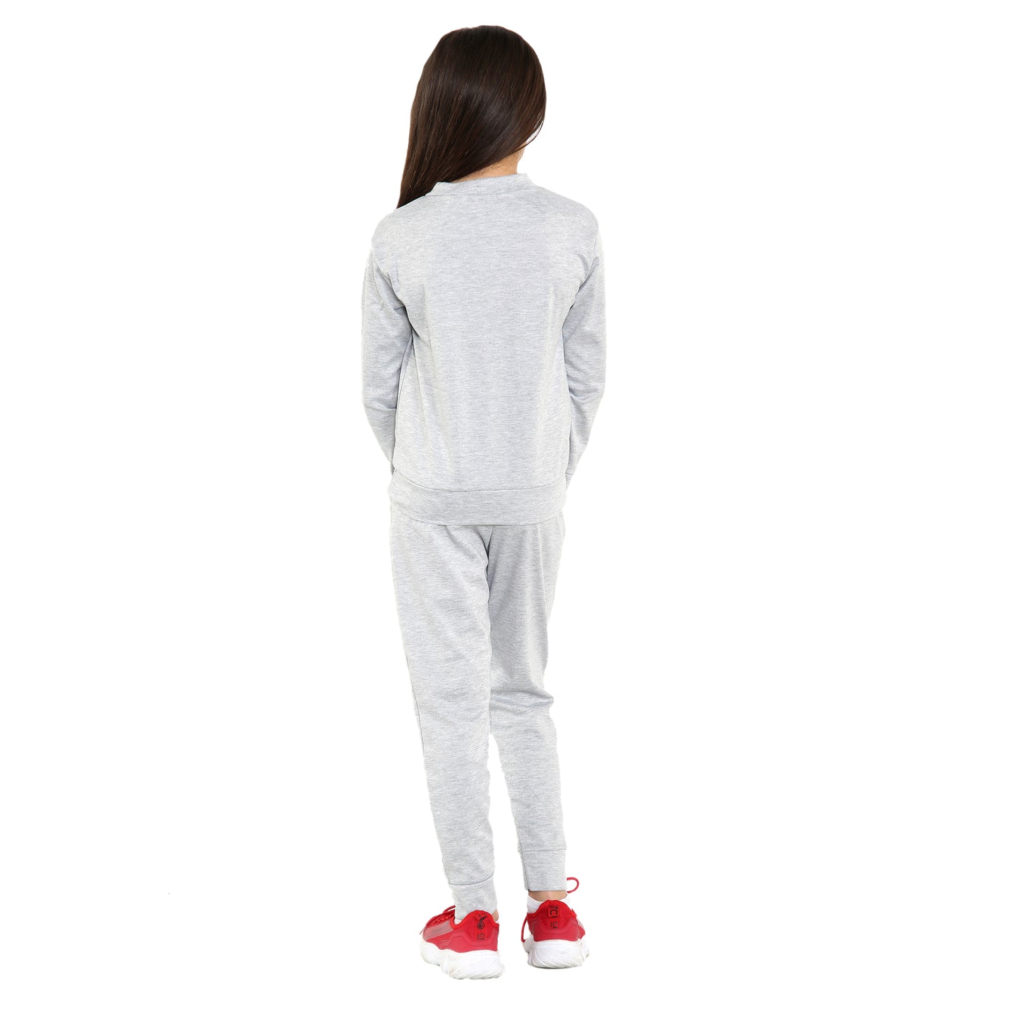 Girls Loungewear Tracksuit Sweatshirt Sweatshirt & Pants Set