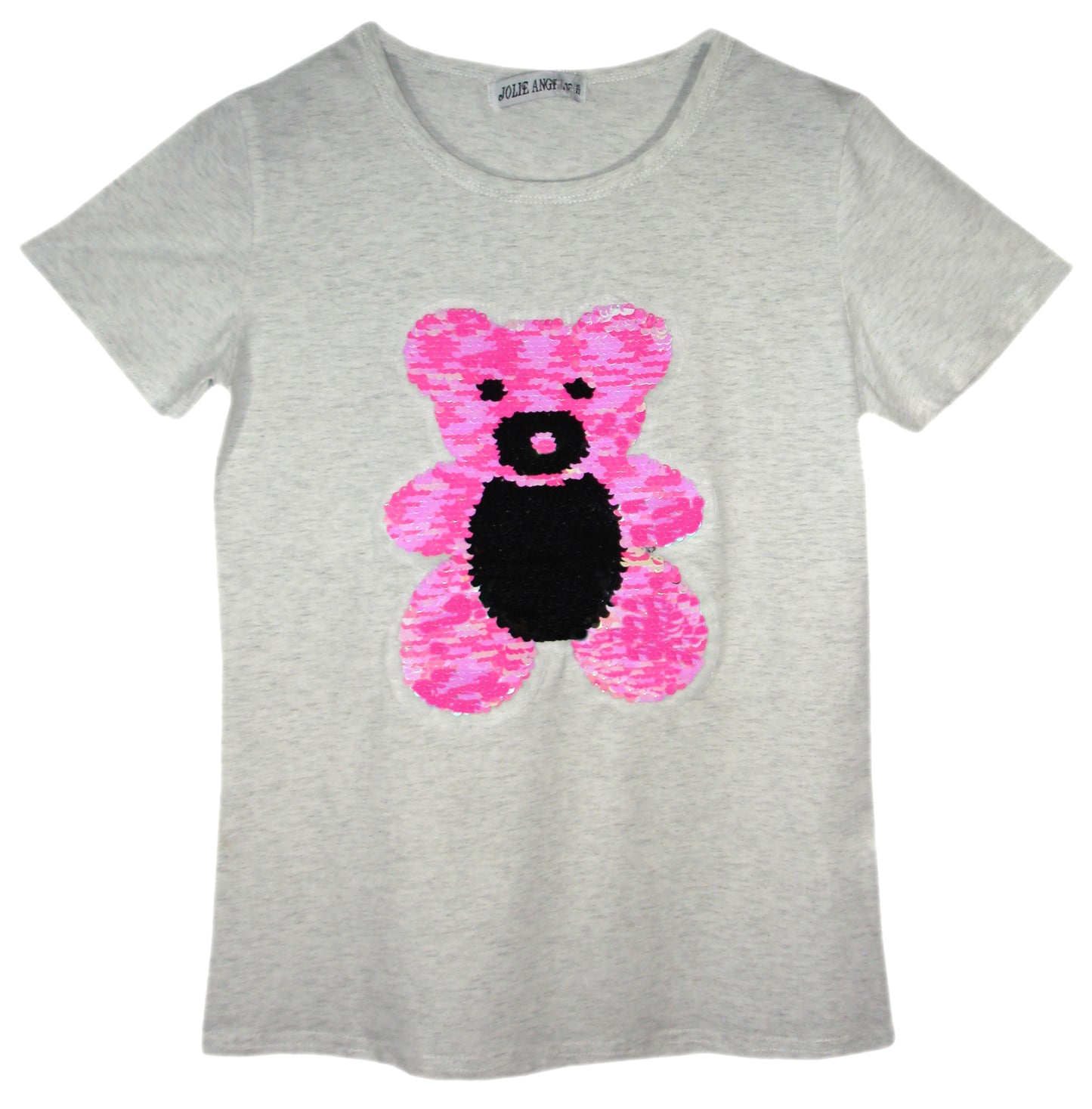 Girls Animal Sequin T-Shirts