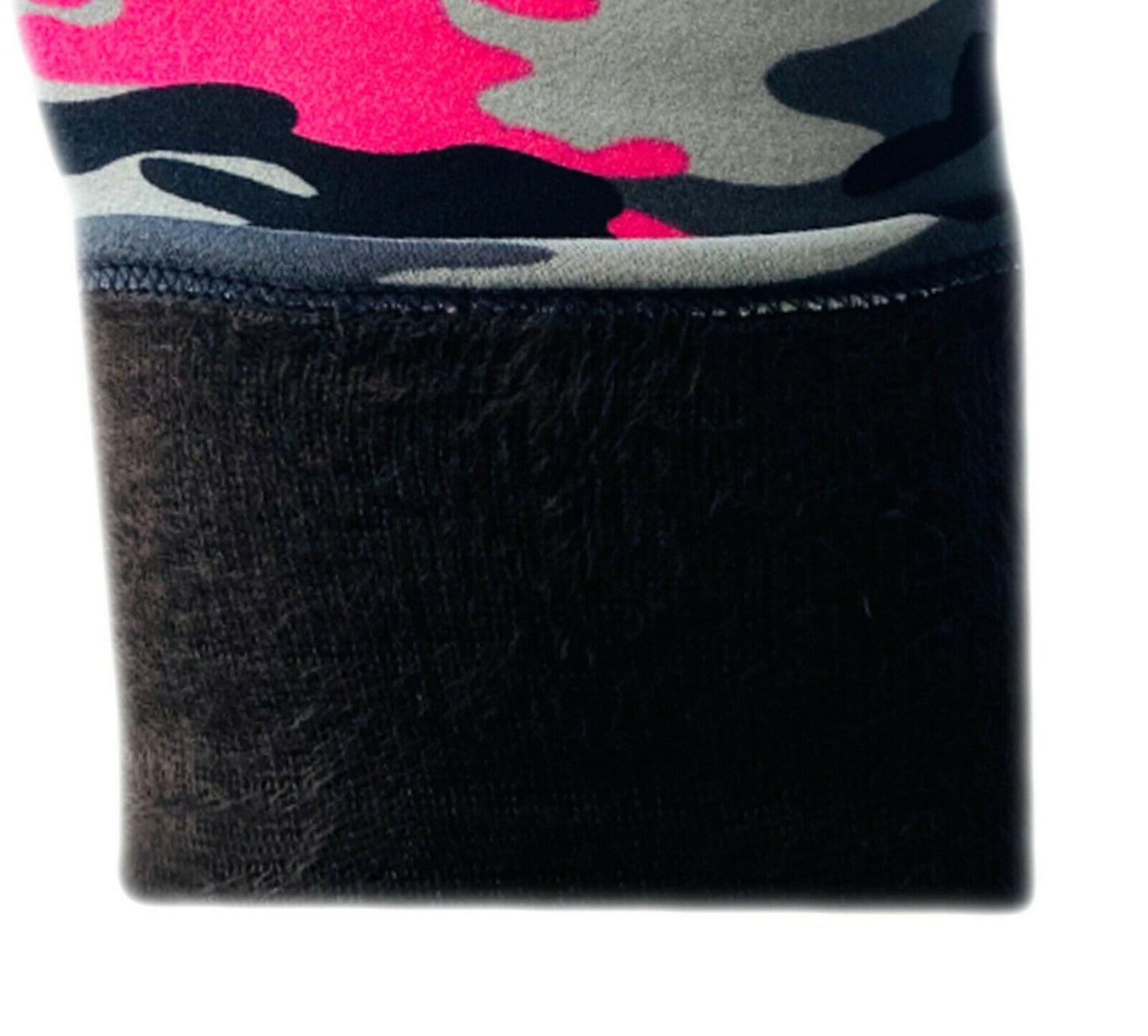 Girls Fleece Lined  Camouflage Pants