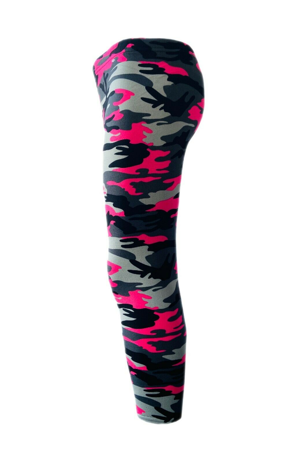 Girls Fleece Lined  Camouflage Pants