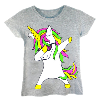 Girls Dab Unicorn Outfits