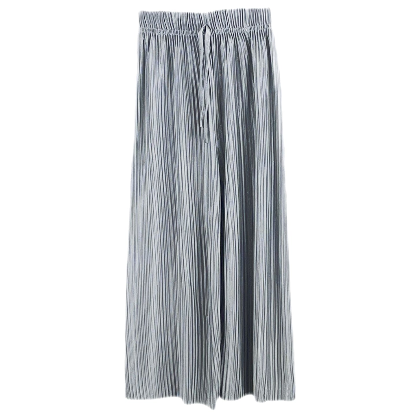 Girls Pleated Capri Baggy Wide Leg Trousers