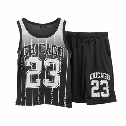 Kids Basketball Vest and Shorts Set