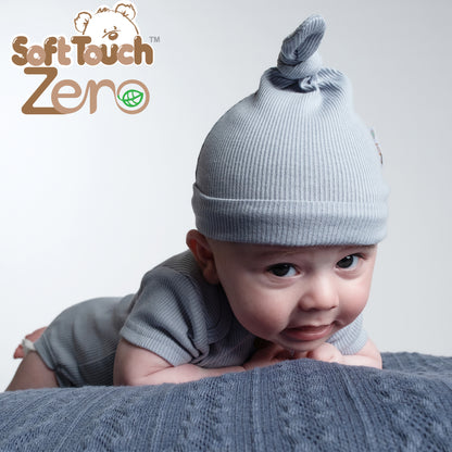 Baby Bodysuit Ribbed Sleepsuit Beanie Hat Bib